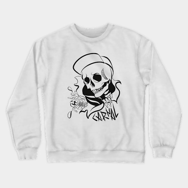 Salut carnal Crewneck Sweatshirt by scarlettbaily